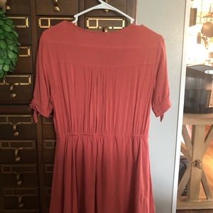 Women’s tunic.  Salmon color.
